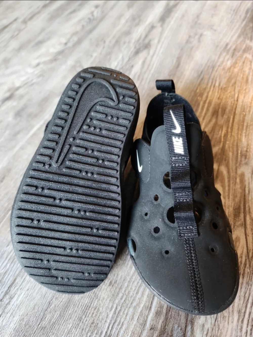 Nike Sunray Protect Black Water Shoes Sandals Size 8C